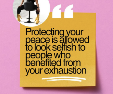 protecting your peace